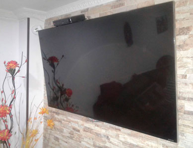 Base de pared para televisor samsung con pantalla Led